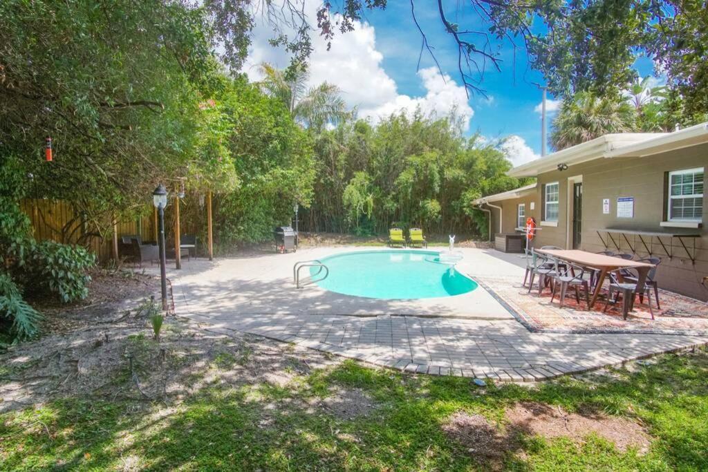 Boho Vibes- Private Pool- 10 Min To Raymond James Villa Tampa Exterior photo